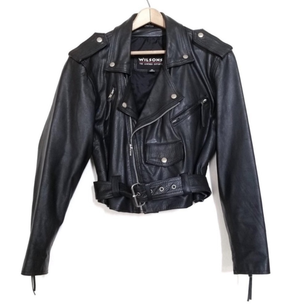 Wilsons Leather | VTG 80's Moto Café Racer Jacket M